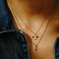 Tomfoolery VORA Baguette Gem Silver Pendant Fashion