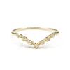 Tomfoolery V-Shape Seven Diamond Ring Sale