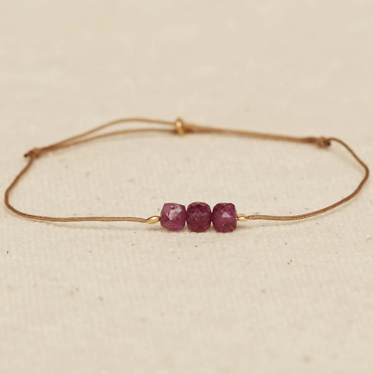 Tomfoolery Warm Triple Gemstone Bracelet Discount
