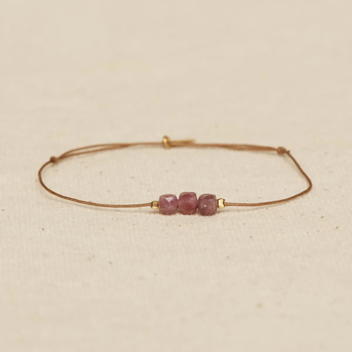 Tomfoolery Warm Triple Gemstone Bracelet Discount