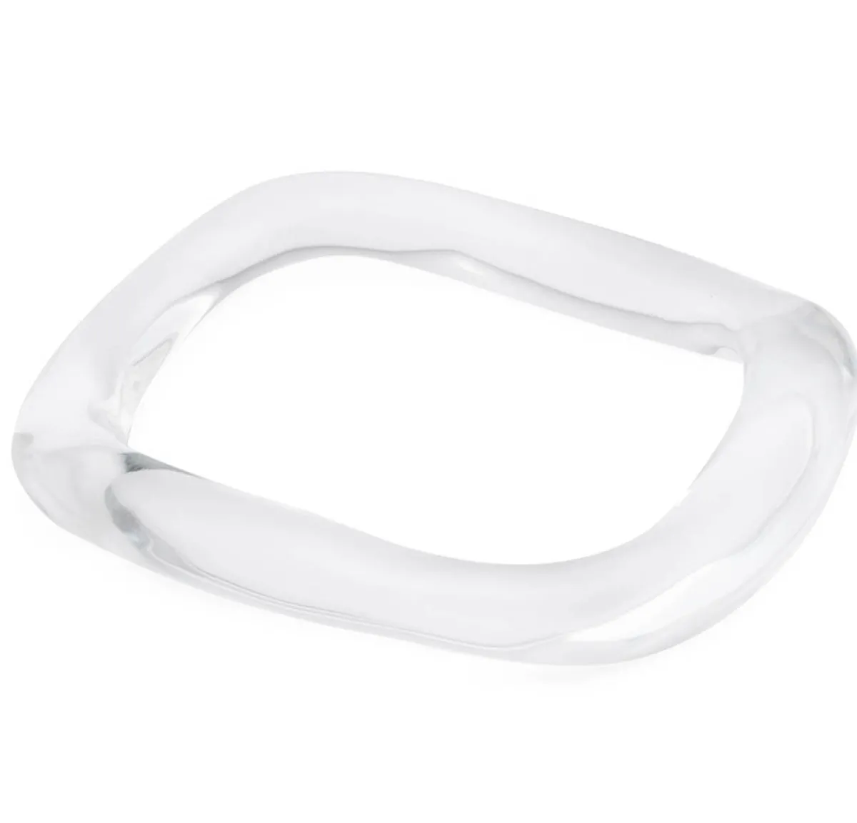 Tomfoolery Wavy Lucite Bangle Best