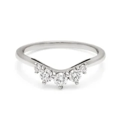 Tomfoolery White Diamond Cosmic Luna Tiara Band Hot