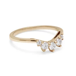 Tomfoolery White Diamond Cosmic Luna Tiara Band Hot