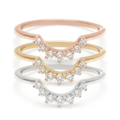 Tomfoolery White Diamond Grand Tiara Band New
