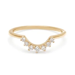 Tomfoolery White Diamond Grand Tiara Band New