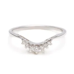 Tomfoolery White Diamond Luna Tiara Band Best
