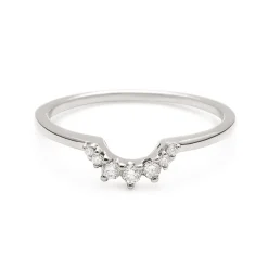 Tomfoolery White Diamond Tiara Band Outlet