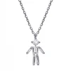 Tomfoolery White Gold & Diamond Boy Pendant Best