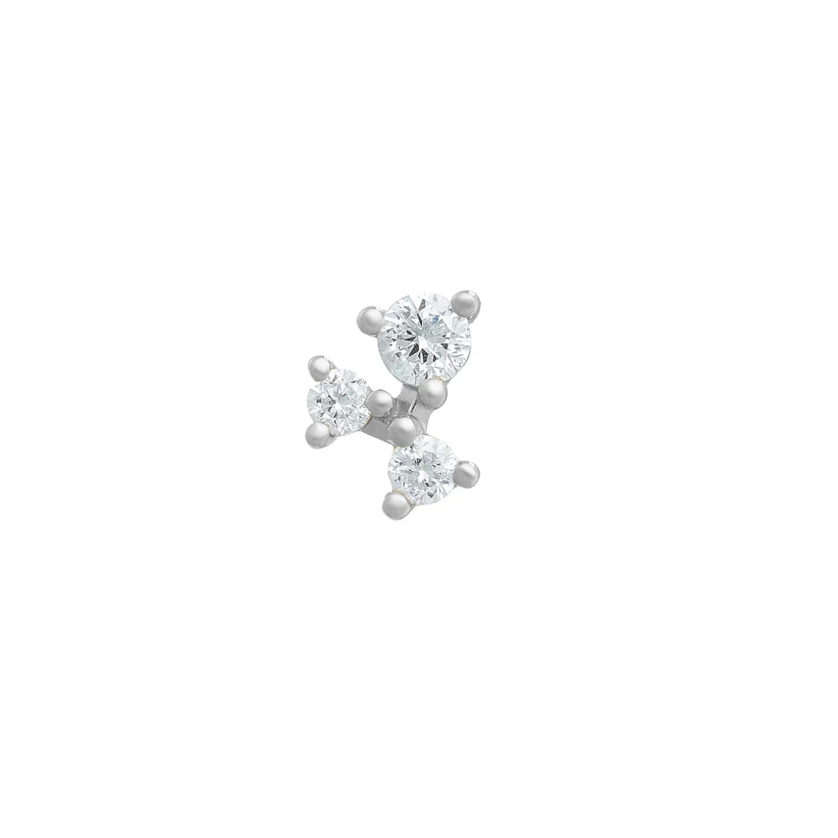 Tomfoolery White Gold & Diamond Scatter Trio Studs Sale