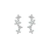 Tomfoolery White Gold & Diamond Scatter Linear Studs Best
