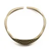 Tomfoolery White Gold Metallic Athena Necklace Sale