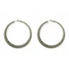 Tomfoolery White Gold Metallic Bern 2 Hoops Discount