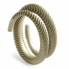 Tomfoolery White Gold Metallic Bern Bracelet New