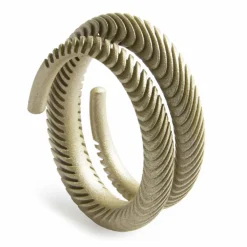 Tomfoolery White Gold Metallic Bern Bracelet New