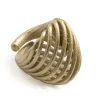 Tomfoolery White Gold Metallic Memento Ring Discount