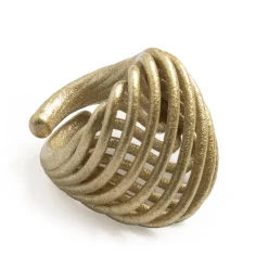 Tomfoolery White Gold Metallic Memento Ring Discount