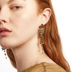 Tomfoolery White Mother Of Pearl Mizumi Earrings Best