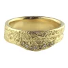 Tomfoolery Wide London Plane Diamond Halo Ring Online