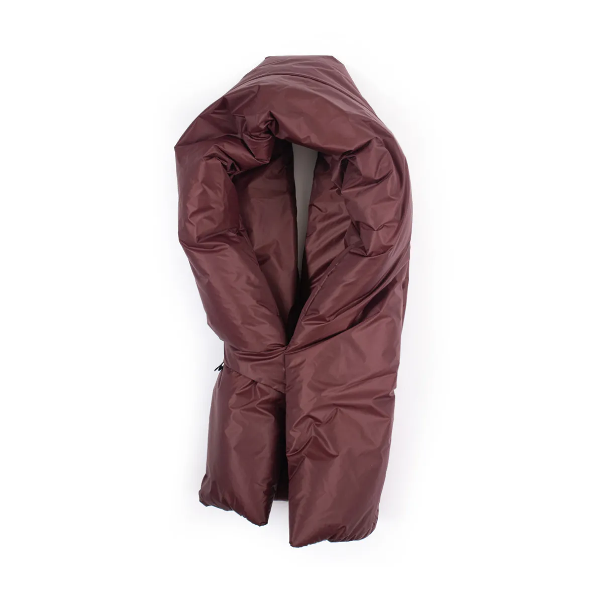Tomfoolery Wide Padded Scarf Aubergine Best