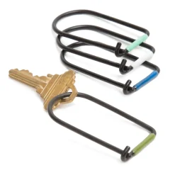 Tomfoolery Wilson Keyring – Black Carbon Enameled Outlet