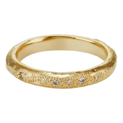 Tomfoolery X 3mm White Diamond Scatter Eternity Ring Outlet