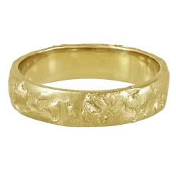 Tomfoolery XIX 14ct Yellow Gold 5mm Wedding Ring Outlet