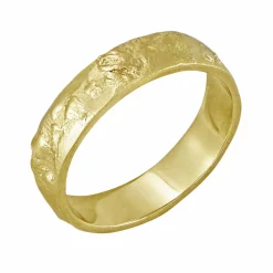 Tomfoolery XIX 14ct Yellow Gold 5mm Wedding Ring Outlet