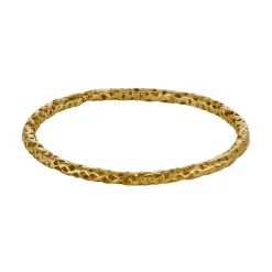 Tomfoolery XVII Textured 1mm Gold Wedding Band Outlet