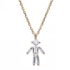 Tomfoolery Yellow Gold & Diamond Boy Pendant Fashion