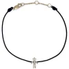 Tomfoolery Yellow Gold & Diamond Boy Thread Bracelet New