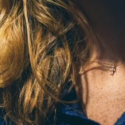 Tomfoolery Yellow Gold & Diamond Girl Pendant Sale