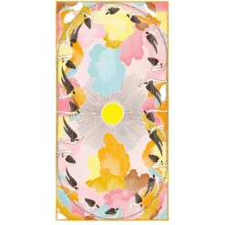 Tomfoolery Yoga Silk & Cotton Scarf Yellow Multi Discount